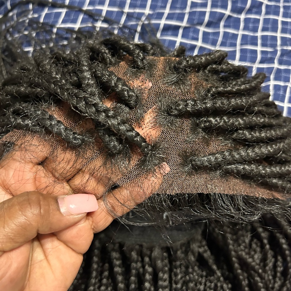 Box Braided lace front